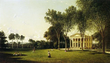 Um jogo de Croquet, 1873